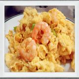 Huevos Revueltos Con Gambas