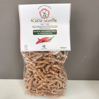 Busiata trapanese corta al peperoncino 500 gr