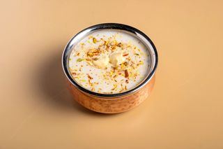 Кхир с орехами.