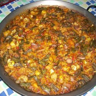 Paella Vegetariana Con Verduras (Para 2 Personas)