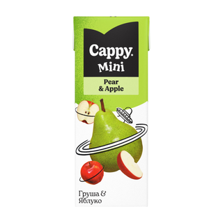 Нектар Cappy mini гурша-яблуко 0,2 л