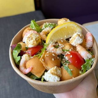 Вафля з креветкою