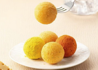 Bolas sazonadas de queso (4 uds.)