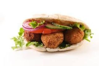 Panino falafel
