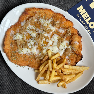 Milanesa Fugazzeta