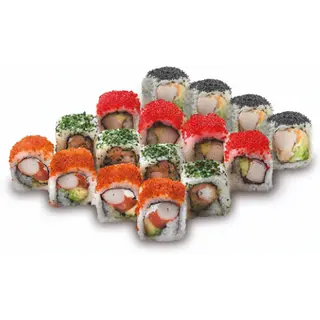 CALIFORNIA MIXTE  16 PCS 