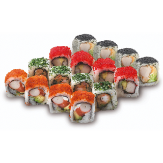 CALIFORNIA MIXTE  16 PCS 