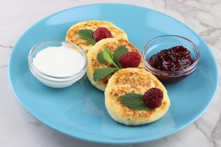 Сырники по-французски (3 шт.)