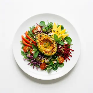 Tandoori Avocado Salad