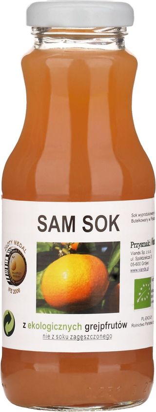 SAM SOK GREJFRUTOWY BIO 250 ml - VIANDS
