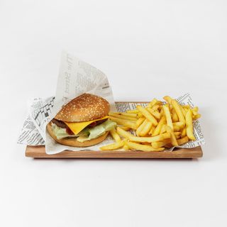 Classic burgher menù