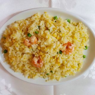 Arroz Frito Con Gambas