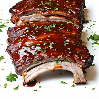 BBQ sertésoldalas /Coaste bbq