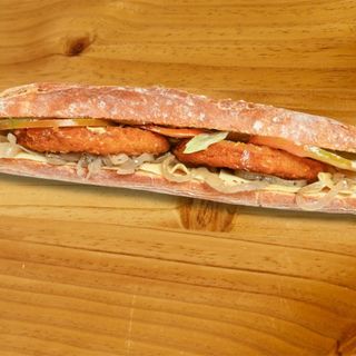 Bocadillo de pollo crispy