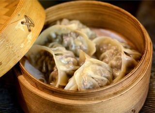 Gyoza de pato con boletus 4 piezas