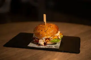 Burger din piept de pui - D