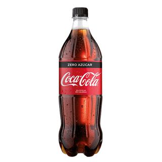 Coca-Cola Zero Azúcar botella 1L.