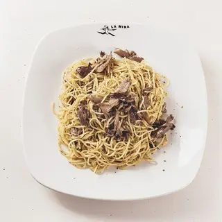 Espaguetis Funghi