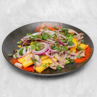 Frytki z pieczarkami premium