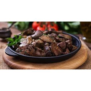 Liver wet / stew + veg