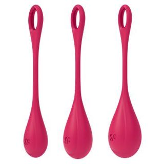 Satisfyer 3 Pelvic Floor Ball Pack Yoni Power 1 Red