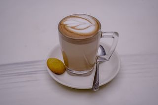 Rose-Cardamon Latte