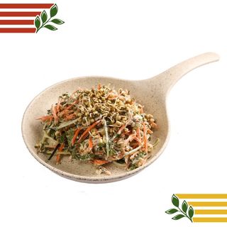 Մաշով և թահինով աղցան