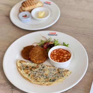 Easy Mushroom Omelette