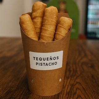 Tequeños de Pistacho