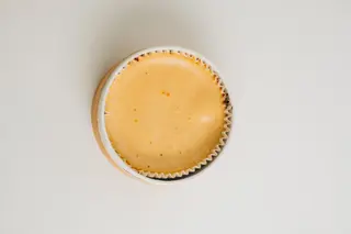 Tarta De Queso De Caramelo Salado