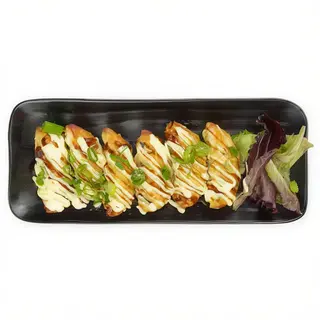 Okonomiyaki Gyozas