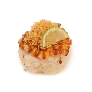 Chirashi salmone