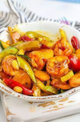 80 Gamberetti in salsa piccante