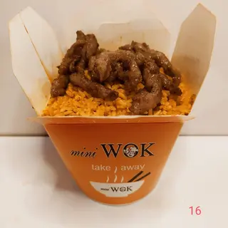 Arroz curry ternera 