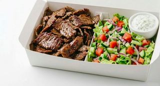 Box De Carne Con Ensalada
