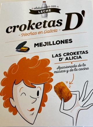 Croquetas De Mejillones  (8 Uds.)