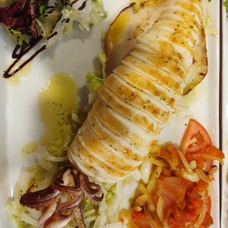 Calamar Fresco A La Plancha