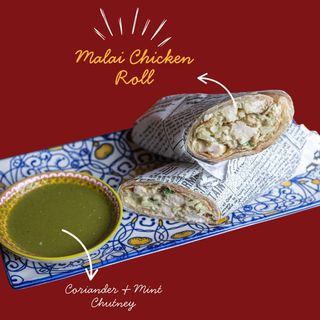 Malai Tikka Wrap / Wrap cu Pui Malai Tikka