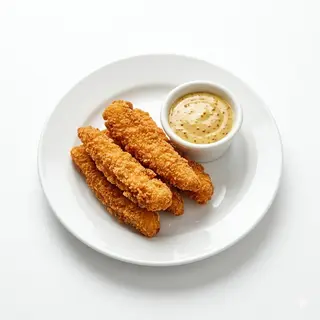 Palitos De Pollo De Corral Con Salsa De Mostaza Y Miel (Entero)