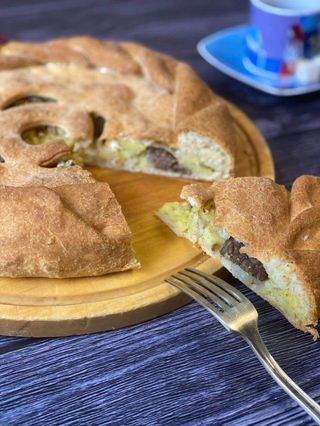 Мясной пирог