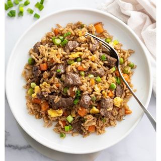 Stir-Fried Rice With Beef