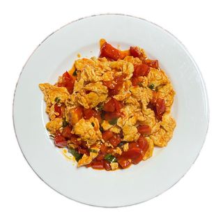 Huevos Revueltos Con Tomate