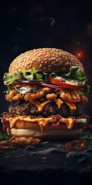 BURGER DBL