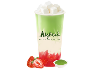 Strawberry matcha