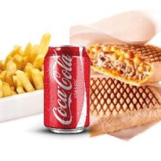 TACO EL PATRON +PATATAS+BEBIDAS