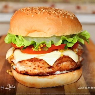 Чізбургер Maco з курячим філе на грилі