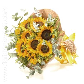 Ramo de girasoles