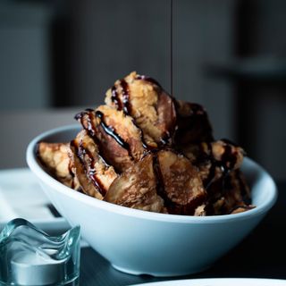 Berenjenas A La Miel De Caña (Ración)