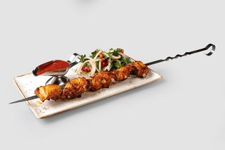 Шашлык из куриного филе