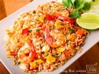 20A.-Arroz Frito Con Mariscos